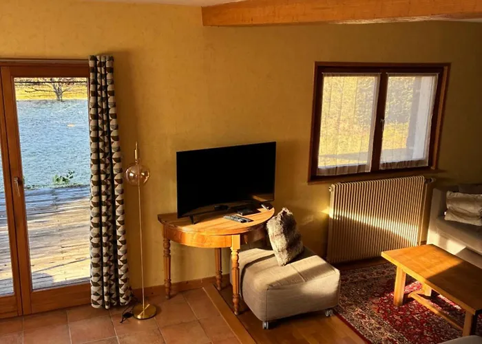 Familial Avec Piscine Au Centre De * Gerardmer